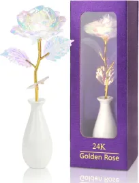 zlota-roza-z-wazonem-prezent-na-walentynki-dla-kobiet-mamy-babci-dziewczyny