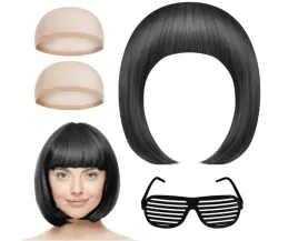 stroj-dodatki-damskie-peruka-czarna-okulary-dla-kobiet-na-bal-halloween