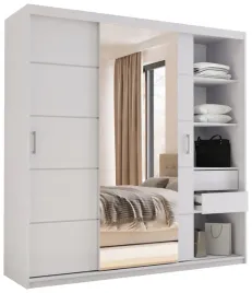 szafa-przesuwna-z-lustrem-200-cm-hot-biala-matowa