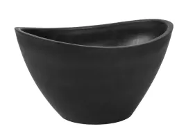 czarna-donica-z-kompozytu-w-ksztalcie-lodki-30x22x17-cm