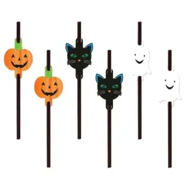 slomki-duch-kot-dynia-halloween-congee-20cm-6-szt