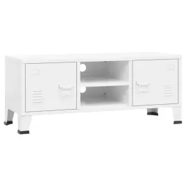 industrialna-szafka-pod-tv-biala-105x35x42-cm-metalowa
