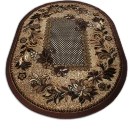 dywan-klasyczny-owal-alfa-bcf-01-brazowy-80x150