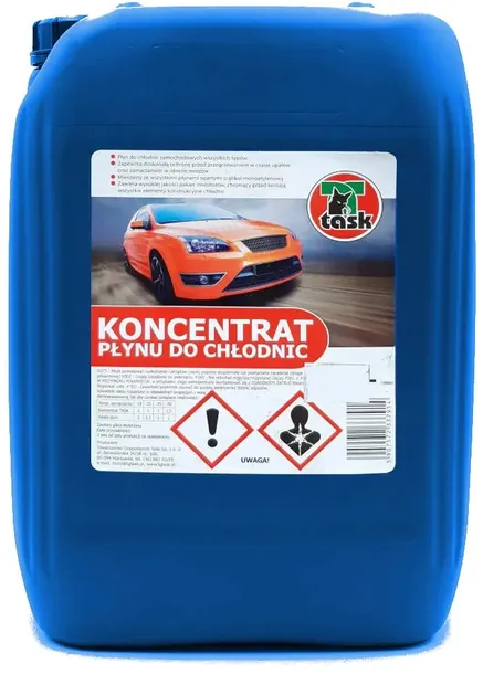 Koncentrat do chłodnic 20L[ 4X5L] Glikol etylenowy solarny NIEBIESKI -80°C