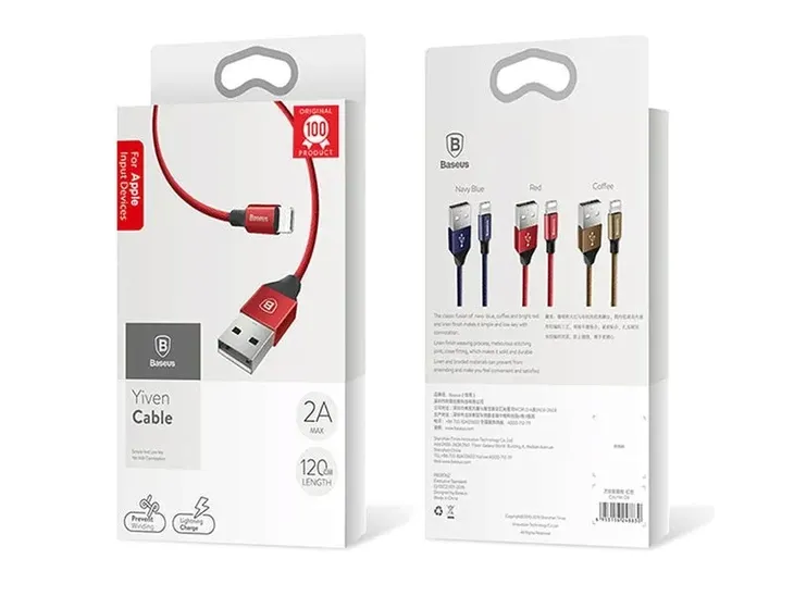 baseus-oryginalny-kabel-lightning-iphone-yiven-12m-red-waga-z-opakowaniem-0-3-kg-stan-nowy