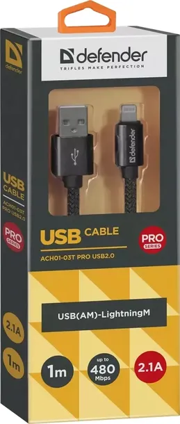 kabel-defender-usb-lightning-10m-2-1a-czarny-waga-z-opakowaniem-0-3-kg
