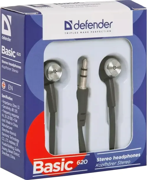 sluchawki-defender-douszne-basic-620-czarne-stan-nowy