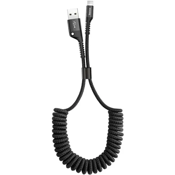 kabel-1m-baseus-spring-sprezynowy-usb-do-lightning-2a-czarny-stan-nowy