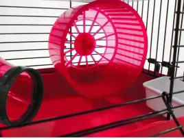 klatka-dla-chomika-gryzoni-z-tuba-kolowrotek-miska-poidelko-teddy-1