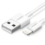 niklowany-kabel-lightning-ugreen-mfi-2m-bialy-stan-nowy