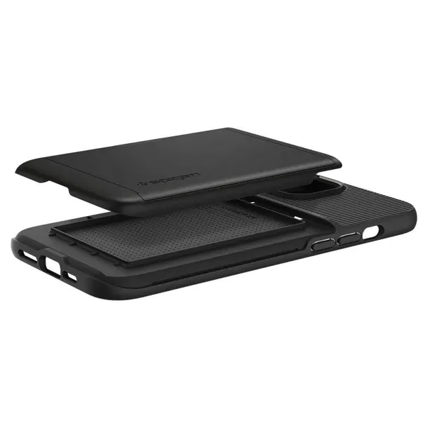 etui-iphone-14-spigen-slim-armor-cs-czarne-waga-z-opakowaniem-0-3-kg-stan-nowy