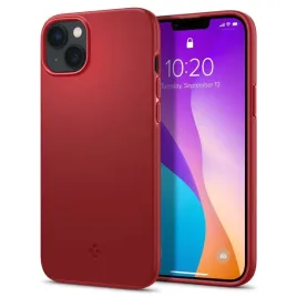etui-iphone-14-spigen-thin-fit-red