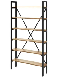 regal-loft-industrialny-na-ksiazki-dab-d6-20-80cm