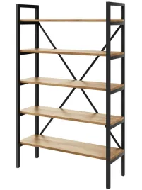 regal-loft-industrialny-na-ksiazki-dab-d5-30-80cm