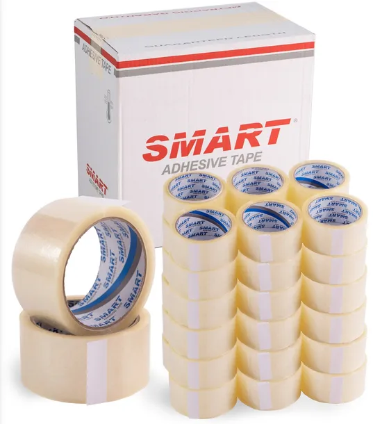 Taśma KLEJĄCA SMART 48x91m transparent przezroczysta 48/100y BEZBARW 36szt