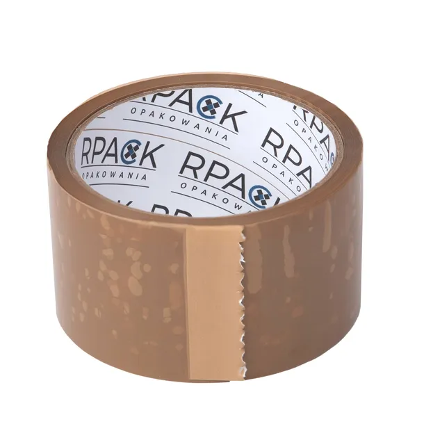 Taśma Akryl RPACK 48x50y klejąca brąz, brązowa, do pakowania, szara 48/45m