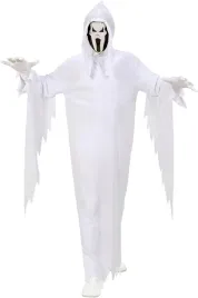 kostium-przebranie-impreza-halloween-bialy-duch-maska-zniwiarz-straszny