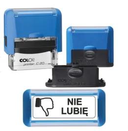 pieczatka-niebieska-nie-lubie-zabawne-smieszne-gadzety-prezent