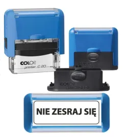 pieczatka-niebieska-nie-zesraj-sie-zabawne-smieszne-gadzety-prezent