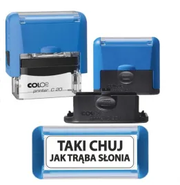 pieczatka-niebieska-taki-chuj-jak-traba-slonia-zabawne-smieszne-gadzety