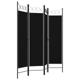 parawan-4-panelowy-czarny-160-x-180-cm-stan-nowy