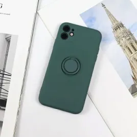 beline-etui-silicone-ring-iphone-12-mini-green-bottle