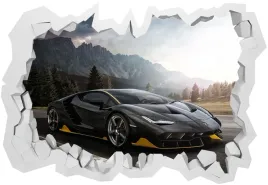 naklejki-na-sciane-3d-lamborghini-130x90