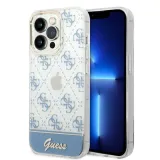 oryginalne-etui-iphone-14-plus-guess-hardcase-4g-pattern-script-zlote