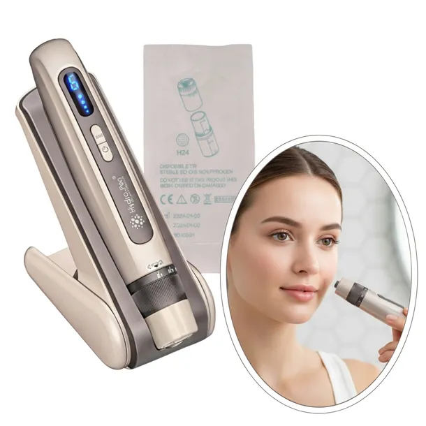 ORYGINAL HydraPen H5 Urządzenie do mezoterapi Mikroprądy GOLD Instrukcja PL
