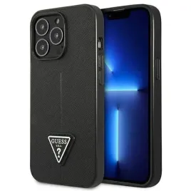 oryginalne-etui-iphone-14-pro-guess-hardcase-saffianotriangle-logo-guhcp14