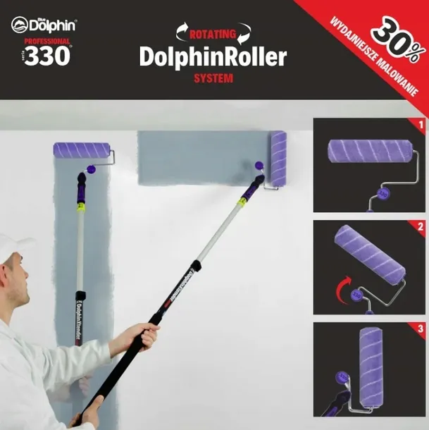 uchwyt-do-walka-blue-dolphin-roller-25cm-rotating-szerokosc-walka-25-cm