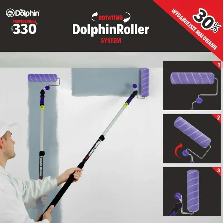 uchwyt-do-walka-blue-dolphin-roller-25cm-rotating-stan-nowy