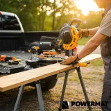 pila-ukosna-z-posuwem-ukosnica-pilarka-przecinarka-drewna-210mm-laser-2000w-stan-nowy