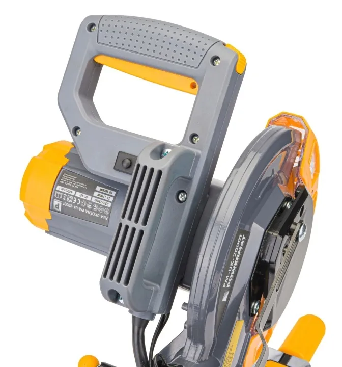 pila-ukosna-z-posuwem-ukosnica-pilarka-przecinarka-drewna-210mm-laser-2000w-stan-nowy