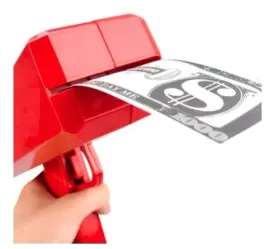 money-gun-pistolet-strzelajacy-pieniedzmi-prezent