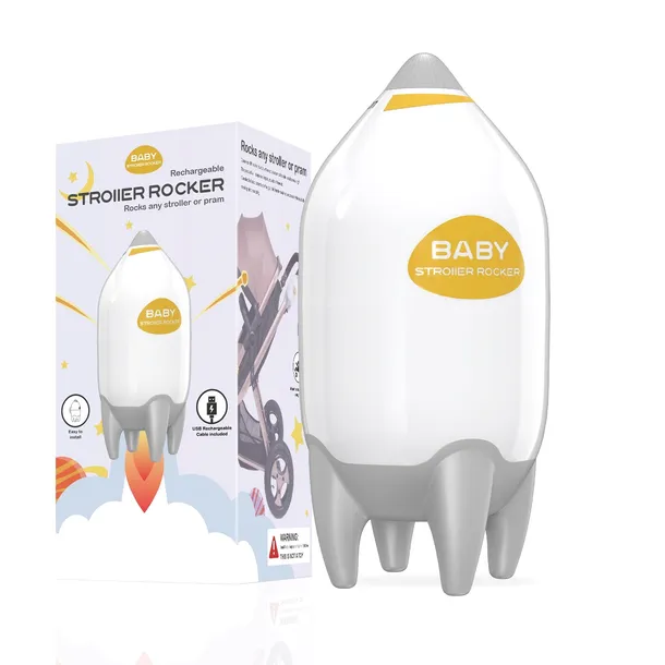 BABY ROCKER PRZENOŚNY BABY SLEEP BUJAK KOŁYSKA DO WÓZKA ŁADOWANY USB