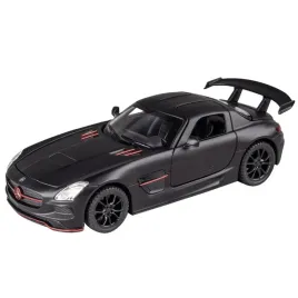mercedes-sls-amg-metalowy-model-samochodu-1-32-dzwiek-swiatlo-czarny