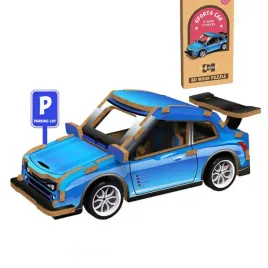 puzzle-drewniane-3d-mini-auto-sportowe-samochod-osobowy-prezent
