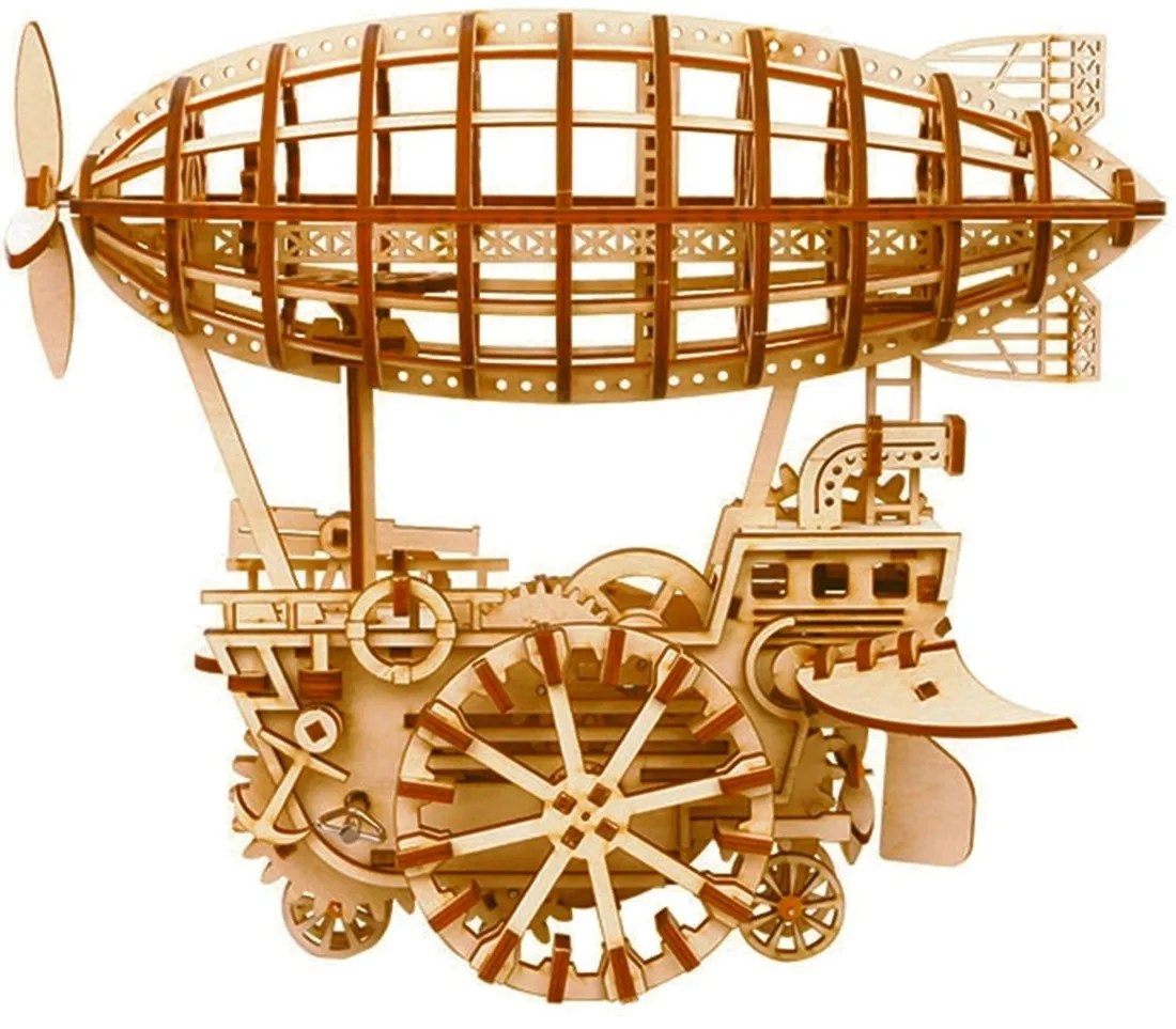 puzzle-3d-robotime-drewniany-model-sterowca
