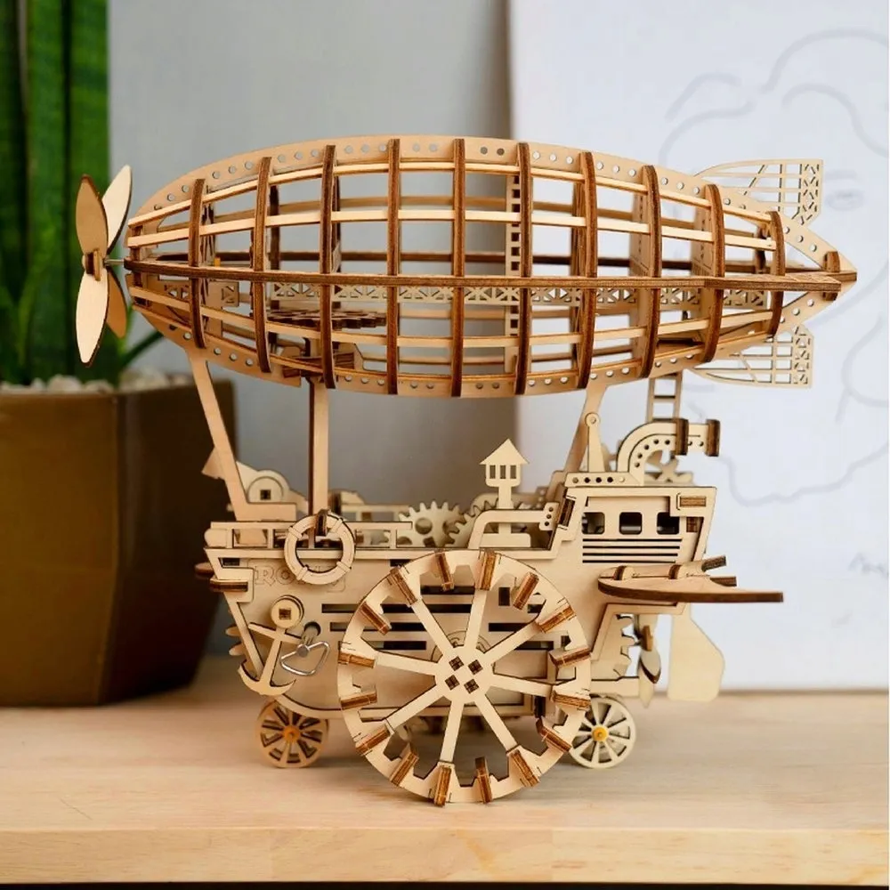 puzzle-3d-robotime-drewniany-model-sterowca
