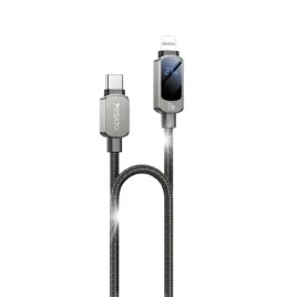 yesido-kabel-ca180-led-27w-type-c-lightning-1-2m-3a-black-czarny