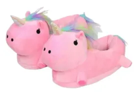kapcie-laczki-unicorn-jednorozec-rozowe-prezent-tecza-wygodne