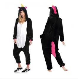 onesie-kombinezon-jednorozec-czarny-kigurumi-s