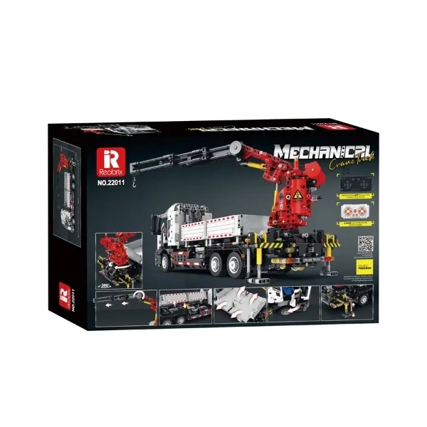 klocki-reobrix-22011-ciezarowka-dzwig-full-function-crane-2328-elementow