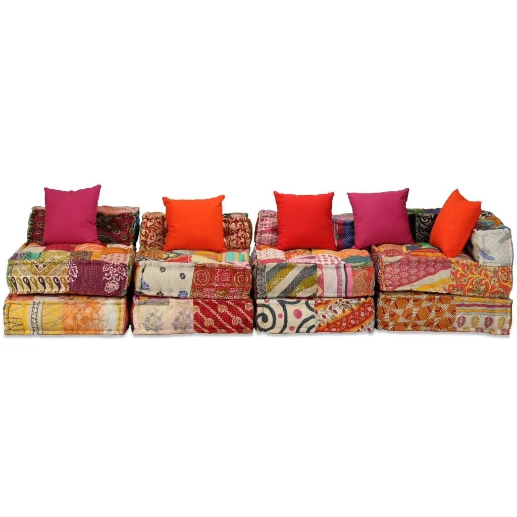 puf-modulowy-4-osobowy-patchwork-tkanina