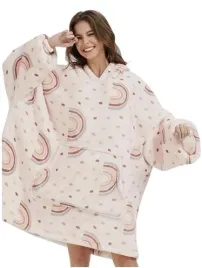 bluza-pluszowa-z-kapturem-rozowa-comfy-koc-oversize-ciepla-wzor-tecza