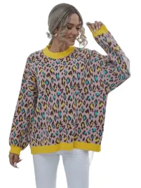 sweter-damski-w-panterke-over-size-cieply-zolto-rozowy-modny-wygodny