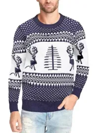 swiateczny-sweter-ek-meski-z-reniferem-dla-niego-niebieski-blue-prezent