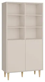 regal-do-salonu-sherbrooke-piaskowy-z-polkami-i-zamykana-szafka-forte