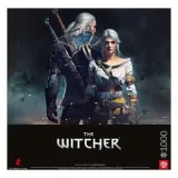 puzzle-gaming-the-witcher-geralt-i-ciri-1000-elementow-kolekcja-inna